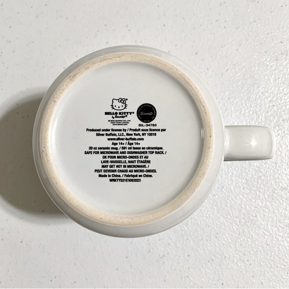 Silver Buffalo Sanrio Hello Kitty Zodiac Pearlescent Ceramic Camper Mug-20 Oz. - Picture 6 of 6